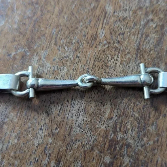 Equestrian Bracelet Sterling  Silver - Picture 2 of 9